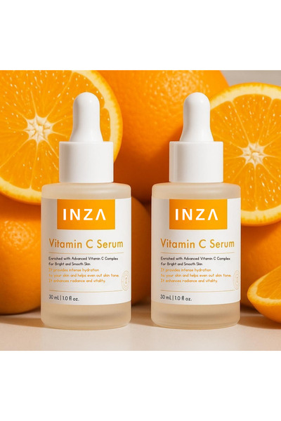 2’li Vitamin C Serum Seti 2x30 ml – Cilt Aydınlatıcı, Leke Karşıtı ve Ton Eşitleyici Serum