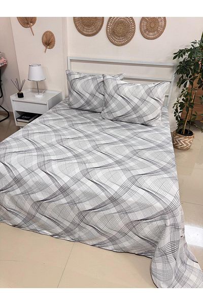 SAHRAN HOME Cotton Double Person Pique and 2 Pillow Cases