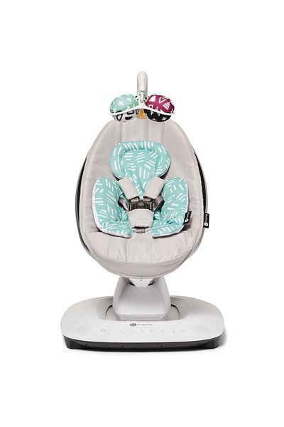 4moms 4 Moms Mamaroo 5.0 وسادة دعم لحديثي الولادة قابلة للعكس بالنعناع/الشبكة