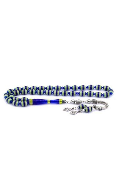 Midyat Gümüş Dünyası Powder Amber Prayer Beads