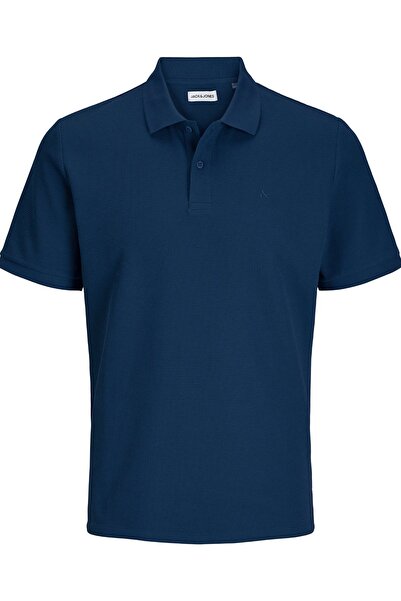 Jack & Jones Ανδρικό μπλουζάκι με γιακά πόλο σε σκούρο μπλε (Κωδικός μοντέλου...