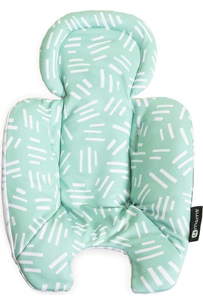 4moms 4 Moms Mamaroo 5.0 وسادة دعم لحديثي الولادة قابلة للعكس بالنعناع/الشبكة