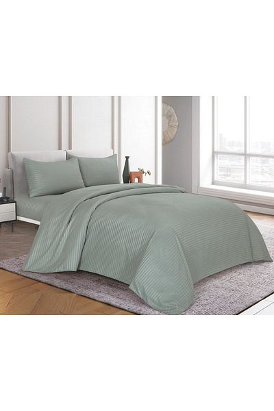 HOURS Horse Comforter Set for One Person, Luxury International Hotels, with Movable Filling, 5 Pieces, HOTEL-012