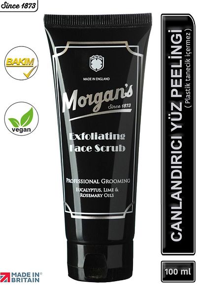 Morgan's Pomade 100 ml Revitalizing Exfoliating Facial Peeling