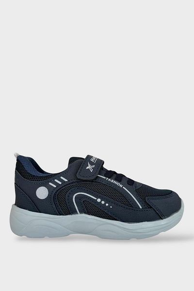 Liger ALBASTRU ÎNCHIS Pantofi sport cu velcro pentru copii