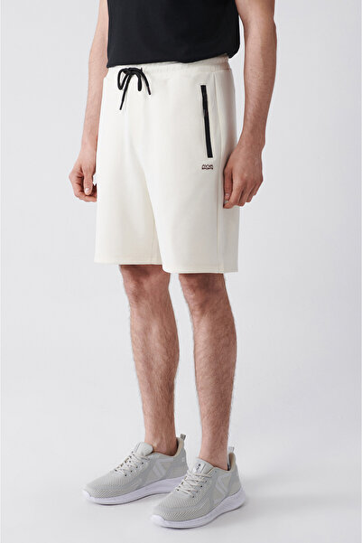 Avva Pánske šortky Ecru Soft Touch Side Pocket A31Y3603