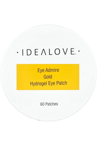 ideal toys قناع العين آي أدماير جولد هيدروجيل من آيديا لوف، 60 قطعة، للبشرة ا...