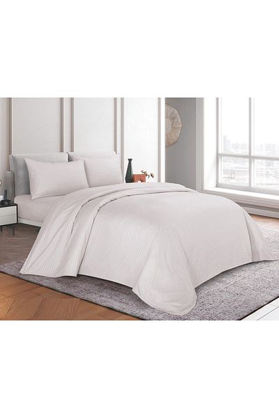 HOURS Horse Comforter Set for One Person, Luxury International Hotels, with Movable Filling, 5 Pieces, HOTEL-008