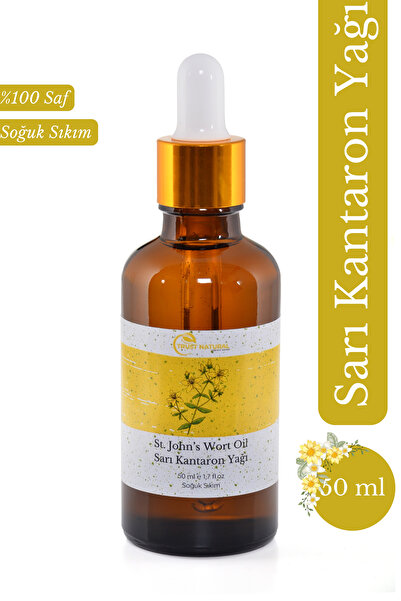 Natural Sarı Kantaron Yağı %100 Saf Ve Doğal Soğuk Sıkım 50 Ml