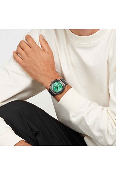 Swatch Yvm407G Men's Wristwatch