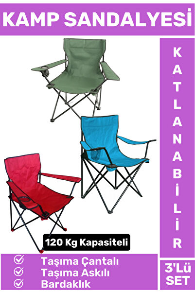 Wintoup Premium 120 Kg Dayanıklı Çantalı Taşıma Askılı Bardaklık Balık Piknik...