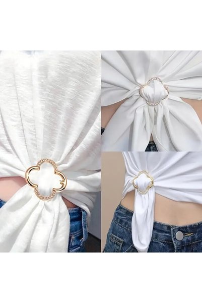 dukart Trendlover Eşarp Yüzüğü, T-Shirt Klipsi