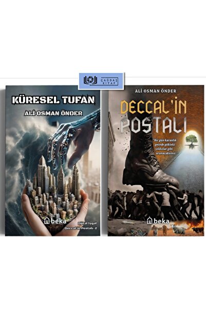 Çağdaş Kitap Küresel Tufan - Deccal'ın Postalı 2 kitap Set Beka yay.