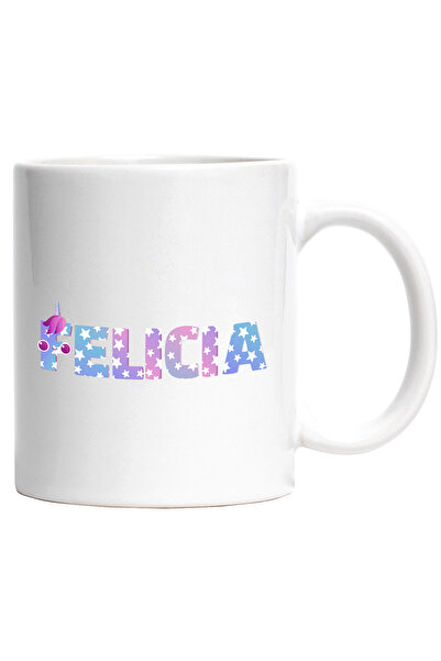 StoryGift Romania Cana Cu Numele Felicia, Unicorn, Printesa, Fairytale, Dragu...