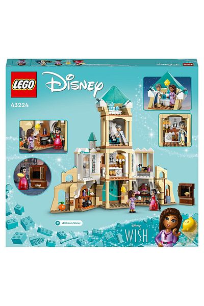 LEGO Disney Wish King Magnificos Castle 43224 Building Toy 613 Pieces