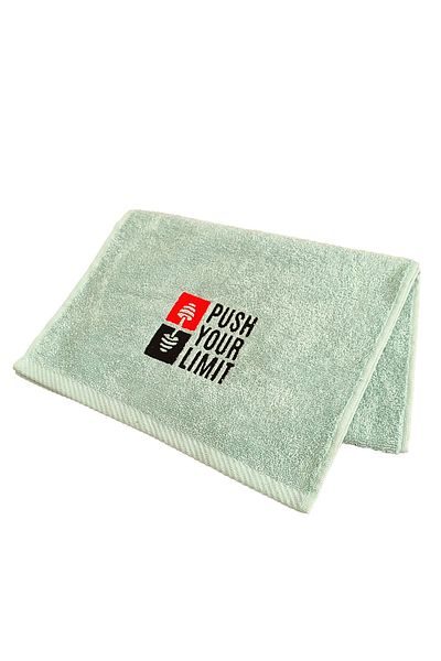 denizlicotton Embroidered Sports Towel Cotton, Anti-Bacterial, Sweat-Absorbent Fitness Plates Boxing Tennis Sports Towel