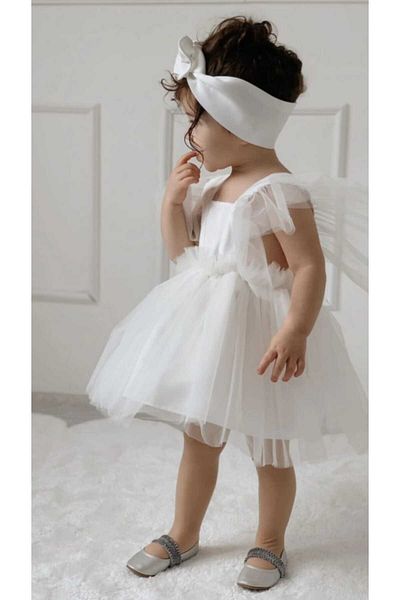 Süslüm Kids Παιδικό βραδινό φόρεμα Ροζ φόρεμα