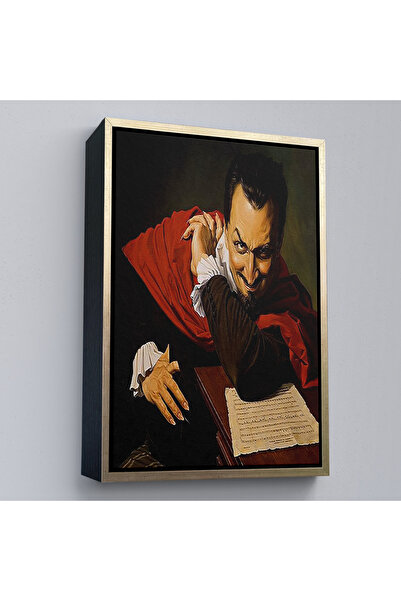 Oxyteez Mefistofele cu cadru din lemn, pictură de James Himsworth-7765