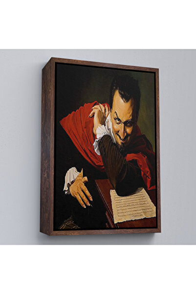 Oxyteez Mefistofele cu cadru din lemn, pictură de James Himsworth-7765