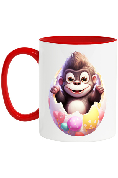 StoryGift Romania Cana cu un cimpanzeu care iese dintr-un ou | ilustratie | s...