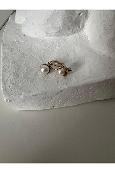 GizemCinar Kararmaz El Yapımı Perle Küpe