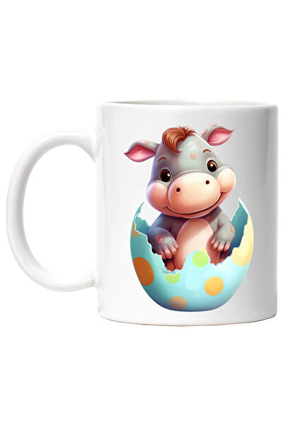 StoryGift Romania Cana cu un hipopotam micut care iese dintr-un ou spart | il...