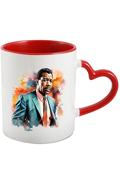 StoryGift Romania Cana Cu Martin Luther King, Celebritate, Pastor, Figura Istorica, Multicolor 330, Cu Maner Inim