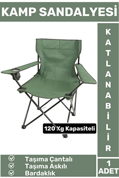 Wintoup Premium 120 Kg Dayanıklı Çantalı Taşıma Askılı Bardaklık Balık Piknik...