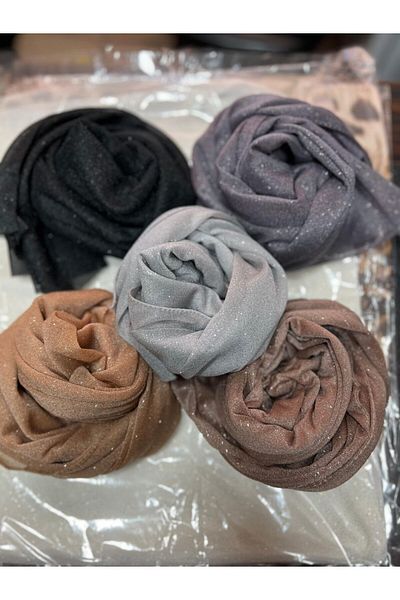 YILDIZ İSTANBUL MODA Shawl Chiffon Silvery