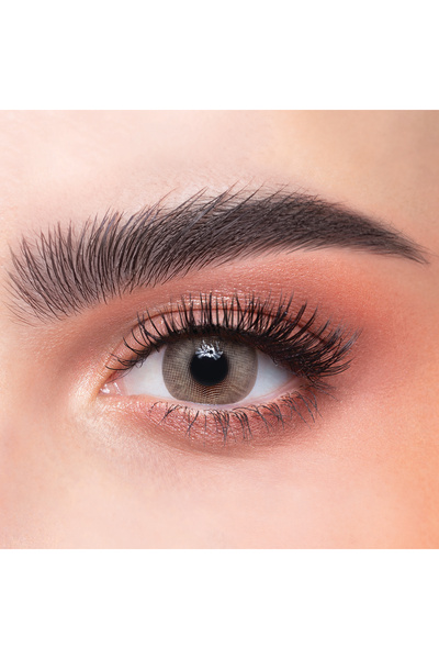 DAHAB عدسات لاصقة رقم 17، لوميير براون، سنوية