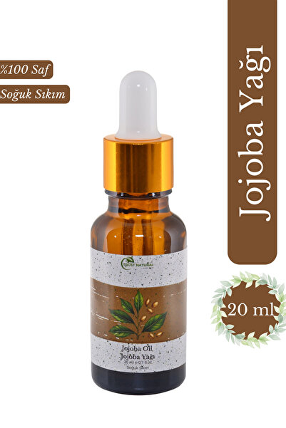 Natural Jojoba Yağı %100 Saf Ve Doğal Soğuk Sıkım 20 Ml
