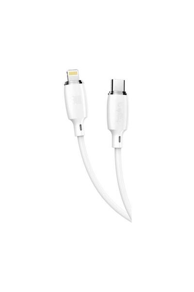 30W Type-C to Lightning Şarj Kablosu 1 m Beyaz (GL-SC02)
