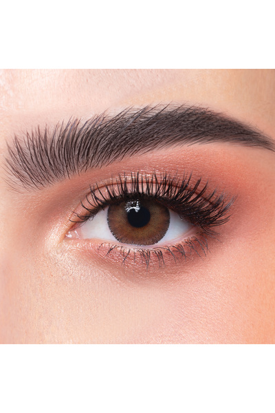 DAHAB عدسات لاصقة دهب بلاتينيوم رقم P2، لون أرجان سنوي