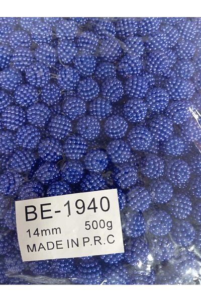 Ralp Moda 14 mm Blackberry Beads 500 Gram Ort:500 Pieces
