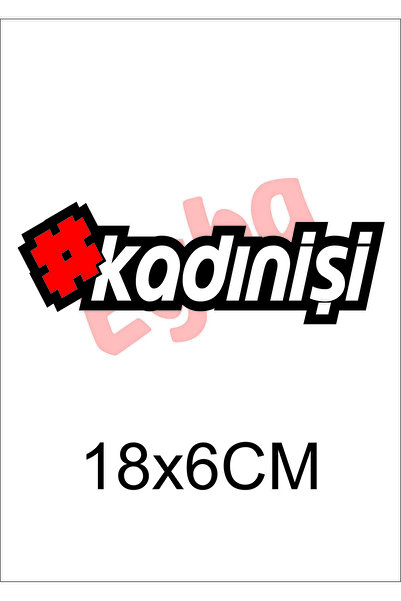 EYBA ملصق مطبوع ملون لسيارة كارافان كادينيسي مقاس 18 × 6 سم bsks28