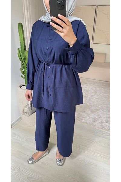 MODA Hijab Shirt Pants Suit