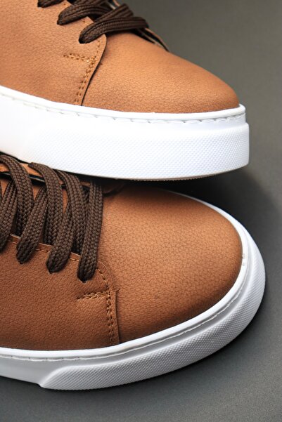 Sanvio Tarzkar Pánské hnědé denní flexibilní pohodlné prošívané lehké Eva podrážka vycházkové zaručené sportovní boty tenisky