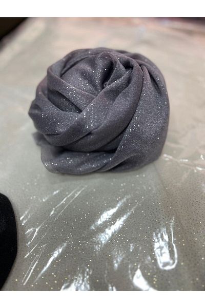 YILDIZ İSTANBUL MODA Shawl Chiffon Silvery