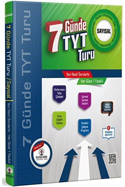 Genel Markalar Özdebir Yayınları Tyt 7 Günde Sayısal Turu