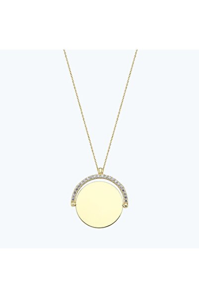 Altınbaş Altın İsimli Plaka Kolye