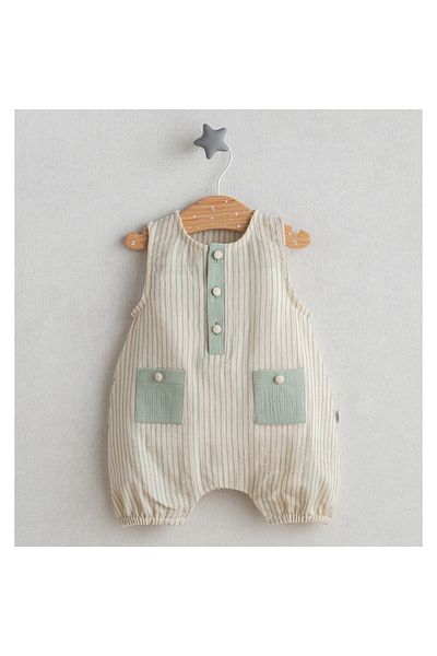Tongs Baby Hello Summer Jumpsuit - Green