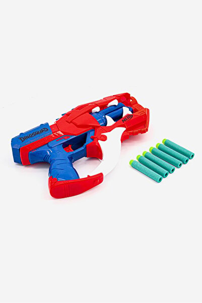 Hasbro Nerf Dinosquad Raptor,Slash Dart Blaster, Red/Blue