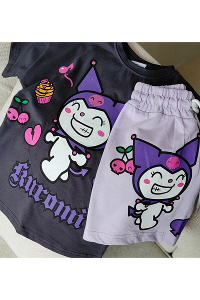 KOKOŞ BEBEK Kromi Girl Suit with Shorts