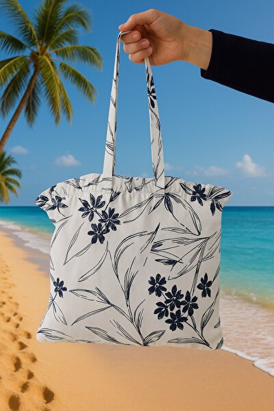 Emtory Home Plaža Torba - Mornarsko plava cvetna plaža Torba - Lan Višenamens...