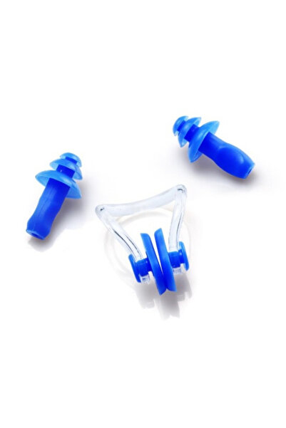 BGA Yüzücü Silikon Kulak Burun Tıkacı Yüzme Su Geçirmez Kulak Tıpası Burun Klipsi Kutulu