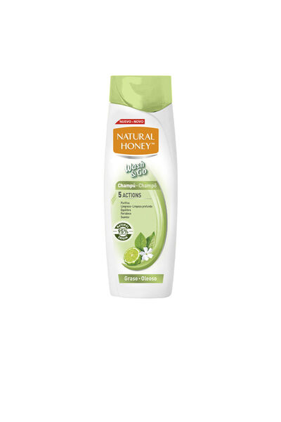 Natural Honey Wash &amp Go Fettshampoo Honey 400 ml