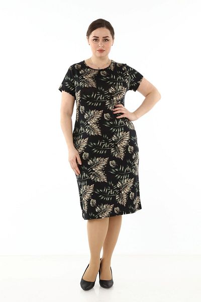 rotop Lola casual dress, model 13, with pockets, Color Black, Size 44