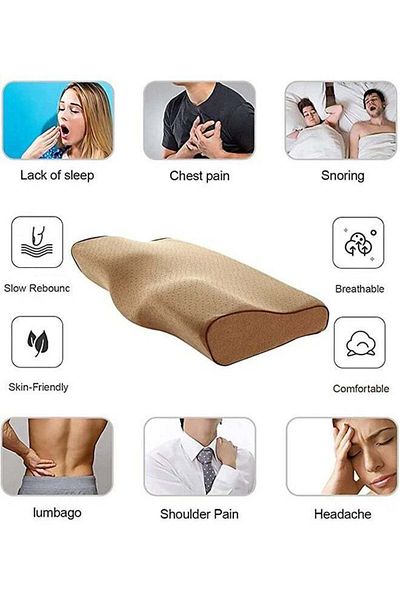 COOYA 2 In 1 Wedge Pillow with Pillow Cover,for Neck Pain Aligns your Head,for Home Bedroom,50x30x10x6cm