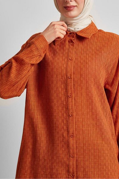 Alvina Shirt Collar Tunic 44818