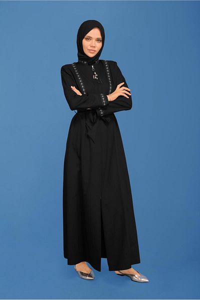 Alvina 10219 Μοντέλο Κεντημένο και Χάντρες Παρδέ